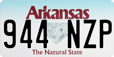 AR license plate 944NZP