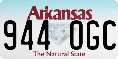 AR license plate 944OGC