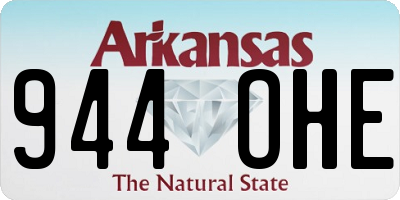 AR license plate 944OHE