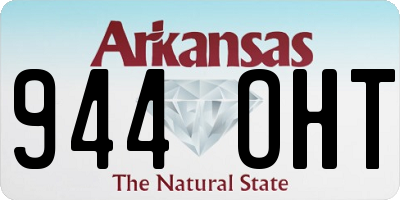 AR license plate 944OHT