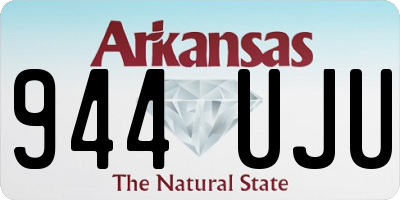 AR license plate 944UJU