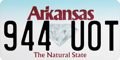 AR license plate 944UOT