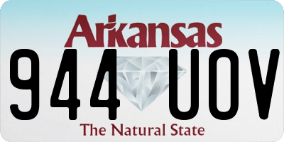 AR license plate 944UOV
