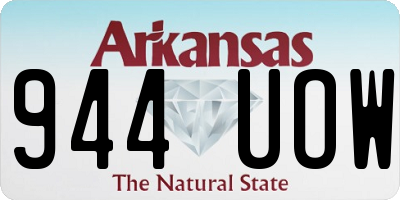 AR license plate 944UOW