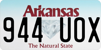 AR license plate 944UOX