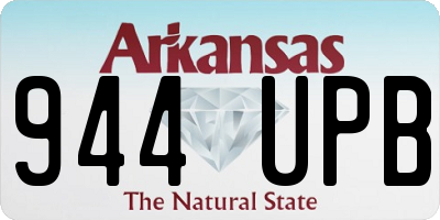 AR license plate 944UPB
