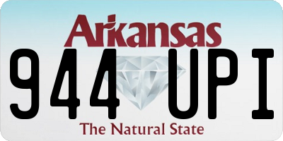 AR license plate 944UPI