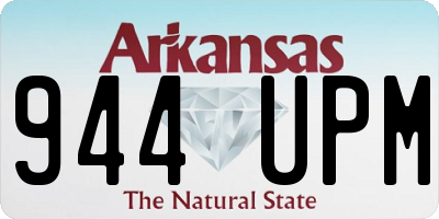 AR license plate 944UPM