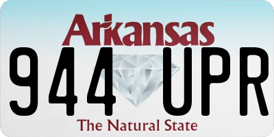 AR license plate 944UPR