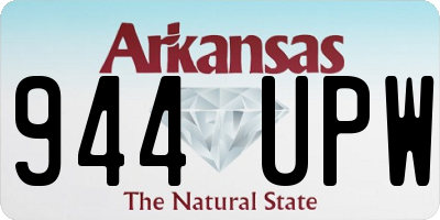 AR license plate 944UPW