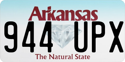 AR license plate 944UPX
