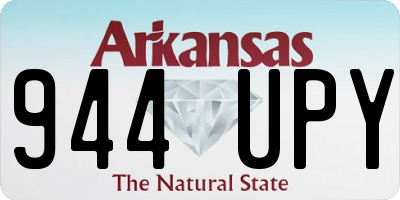 AR license plate 944UPY