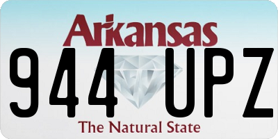 AR license plate 944UPZ