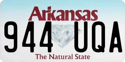 AR license plate 944UQA