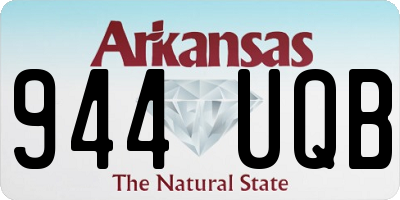 AR license plate 944UQB