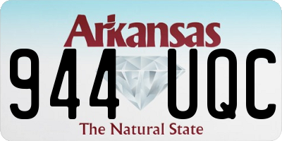 AR license plate 944UQC