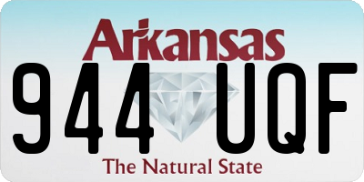 AR license plate 944UQF
