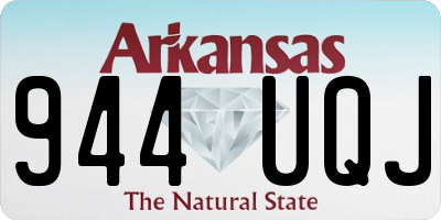 AR license plate 944UQJ