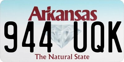 AR license plate 944UQK