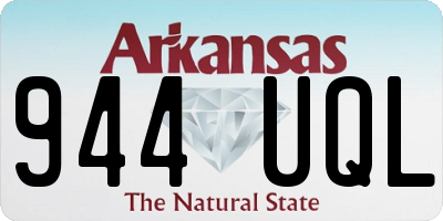 AR license plate 944UQL