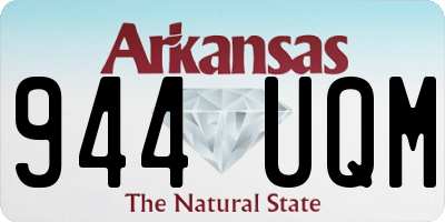 AR license plate 944UQM