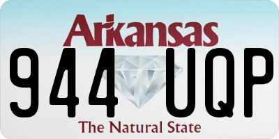 AR license plate 944UQP