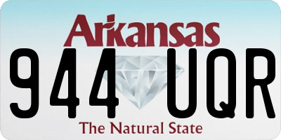 AR license plate 944UQR