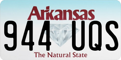 AR license plate 944UQS