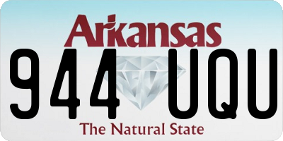AR license plate 944UQU