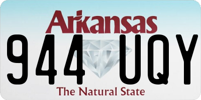 AR license plate 944UQY