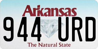 AR license plate 944URD