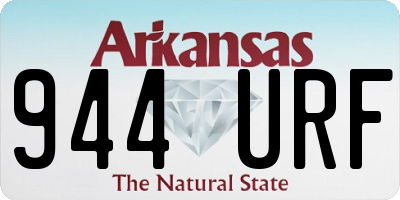AR license plate 944URF