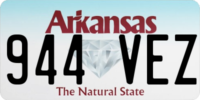 AR license plate 944VEZ