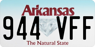 AR license plate 944VFF