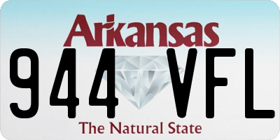 AR license plate 944VFL