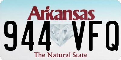 AR license plate 944VFQ