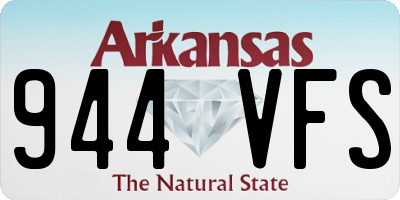 AR license plate 944VFS