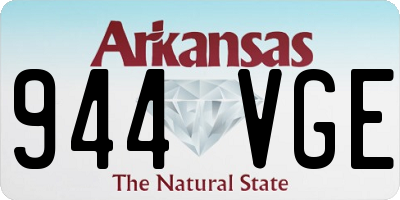 AR license plate 944VGE