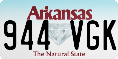 AR license plate 944VGK