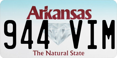 AR license plate 944VIM