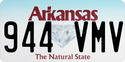 AR license plate 944VMV