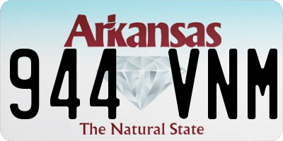 AR license plate 944VNM