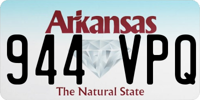AR license plate 944VPQ