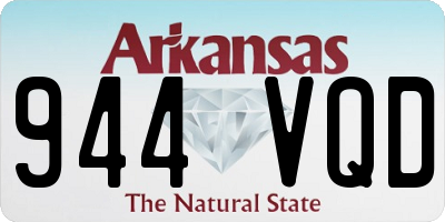 AR license plate 944VQD