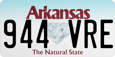AR license plate 944VRE