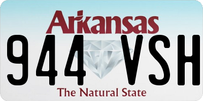 AR license plate 944VSH