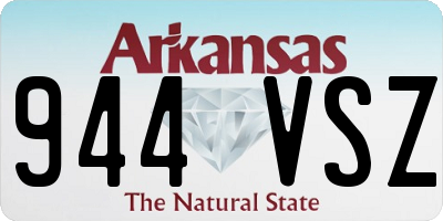 AR license plate 944VSZ