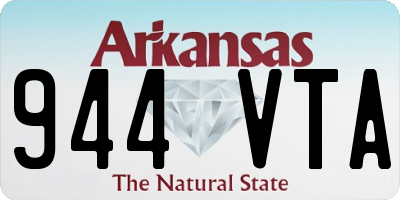 AR license plate 944VTA