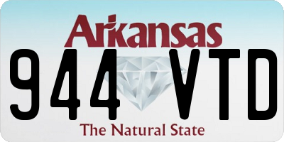 AR license plate 944VTD
