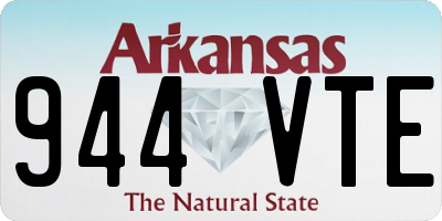 AR license plate 944VTE